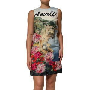 Dolce & Gabbana Multicolor Crystal Embellished Mini Women's Dress